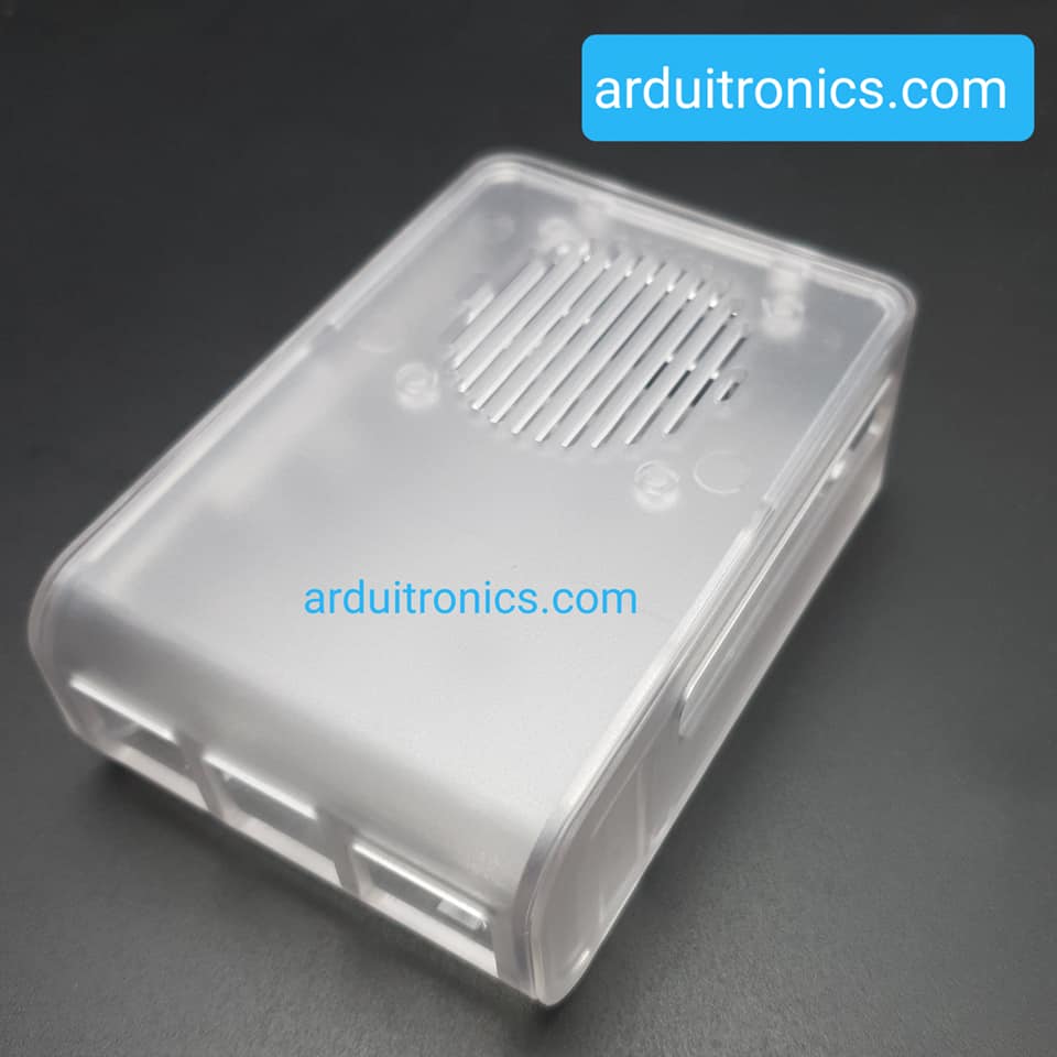 Raspberry Pi 4B Case (Transparent Color) สีใส