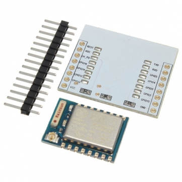 ESP-07 (ESP8266) + Adapter Plate + Pin