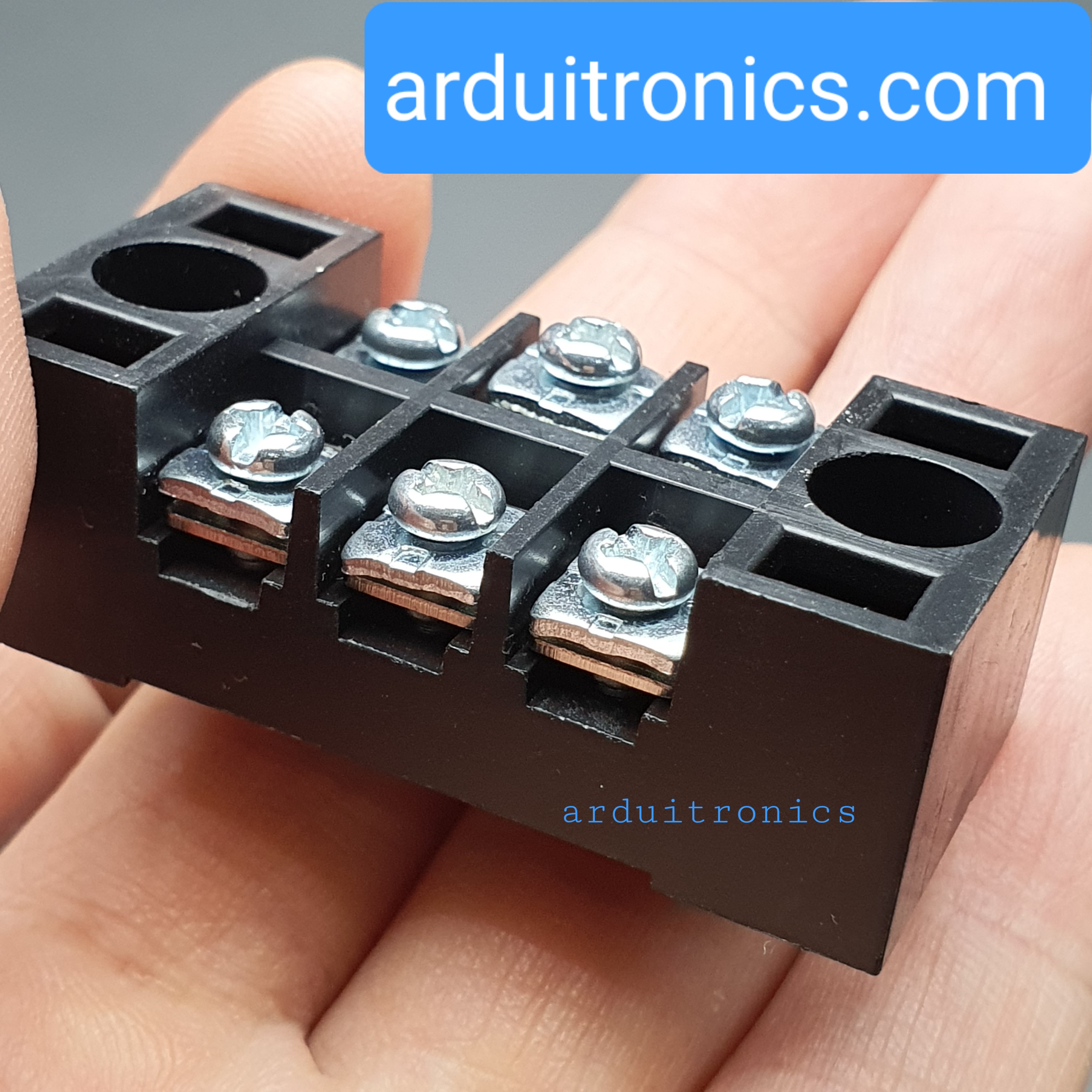 ขั้วต่อ Terminal Block TB-1503L (15A) แบบ 3 ช่อง