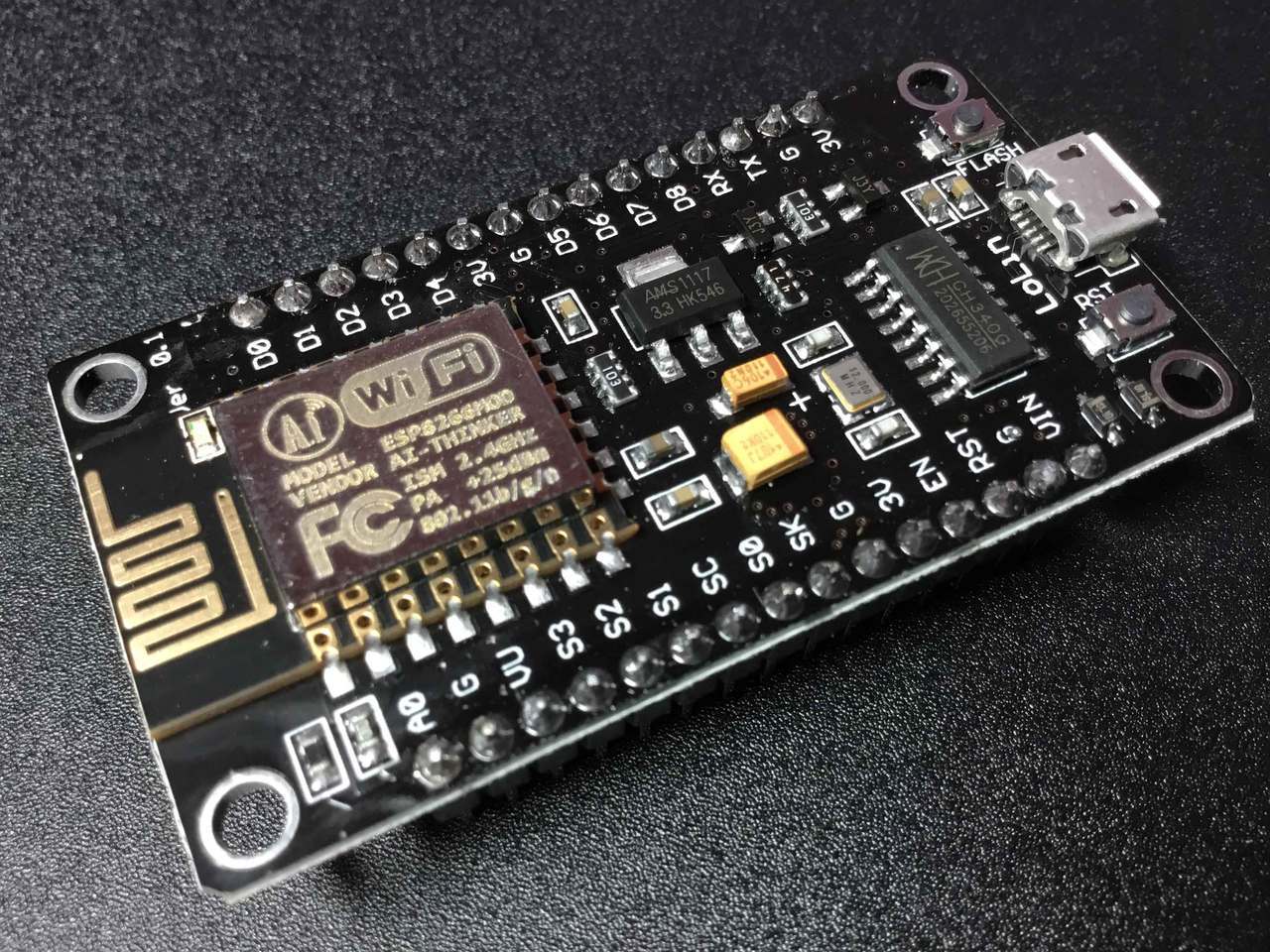 NodeMCU ESP8266 CH340 (Version 3) Lua ESP-12E - Micro USB