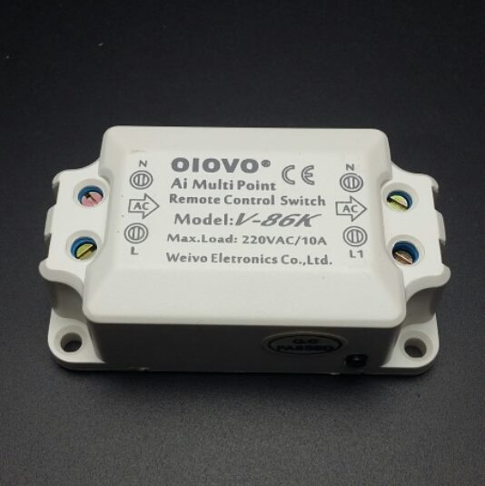 Intelligent Home OIOVO Multi Point Wireless Remote Control Switch 220VAC 10A