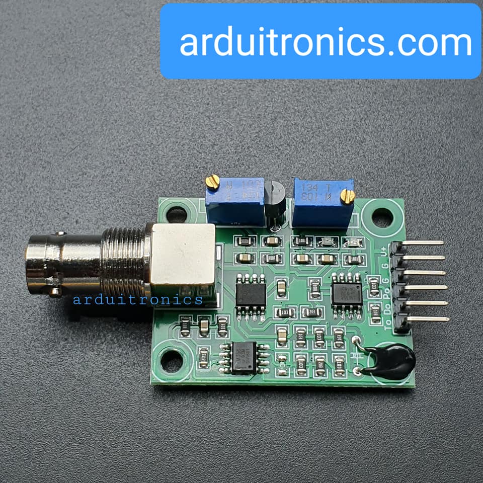 บอร์ด PH-4502C สำหรับ PH Electrode / PH Sensor Probe (หัวต่อ BNC)