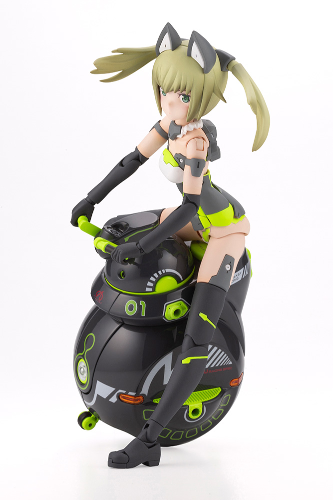 Frame Arms Girl Innocentia (Racer) & Noseru (Racing Specs Ver.)