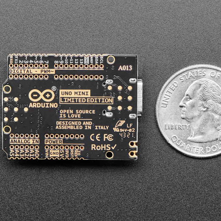 Arduino UNO Mini Limited Edition (บอร์ดแท้ Made in Italy)