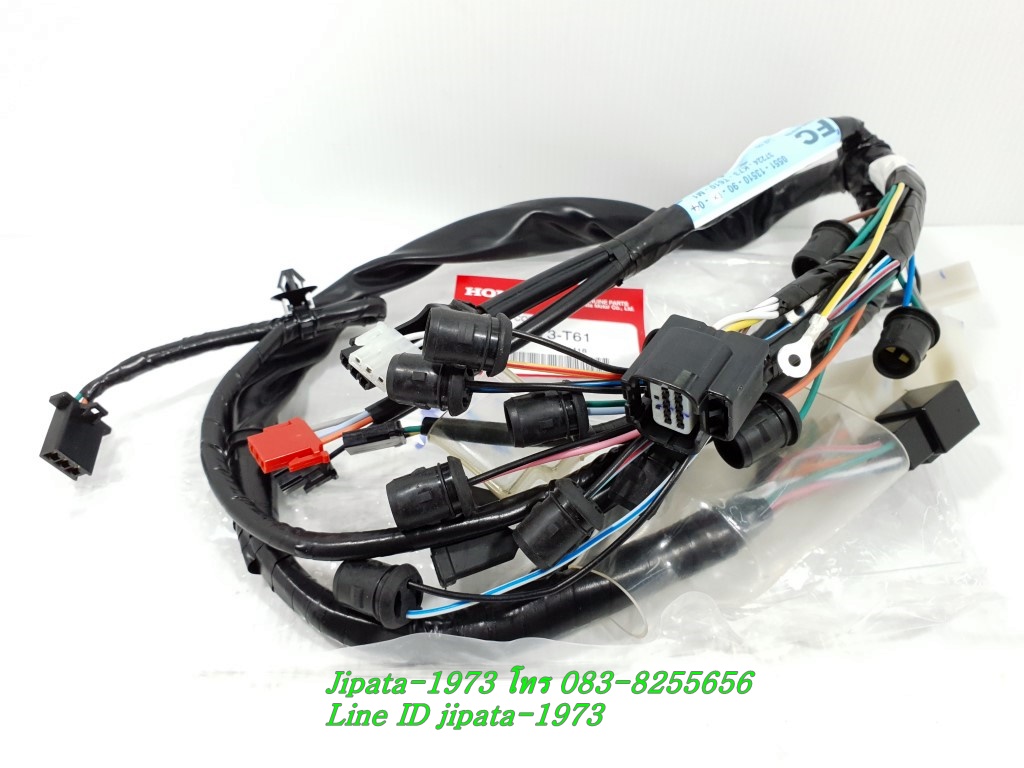 (Wave 125 i) ชุดสายไฟหลังเรือนไมล์ Honda wave 125 i ปี 2019 (รุ่นสตาร์ทมือ) แท้