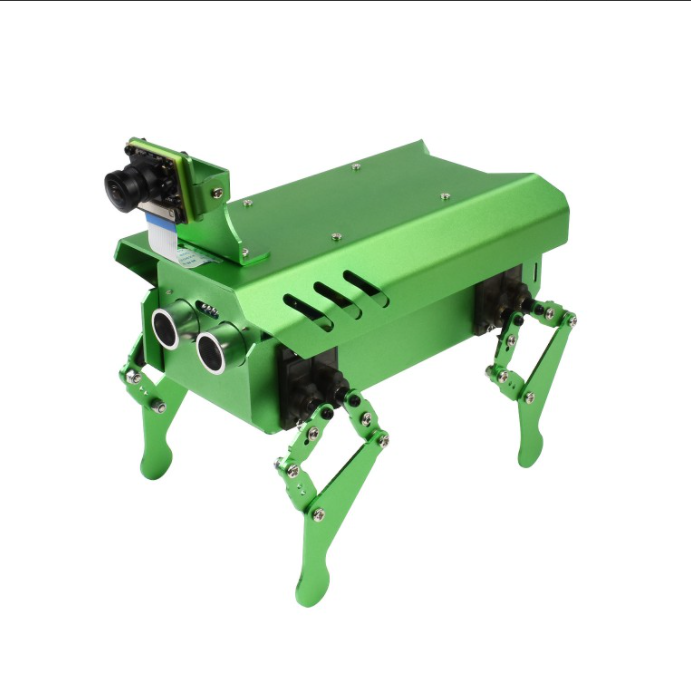 PIPPY, an Open Source Bionic Dog-Like Robot Powered by Raspberry Pi (with Raspberry Pi 4 + microSD card)