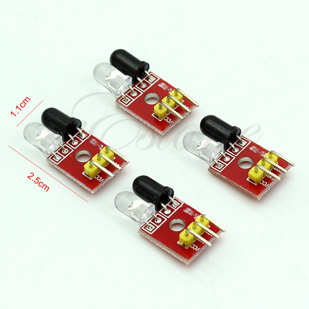 4-way Infrared Line Tracking Module (โมดูลตรวจจับเส้นสำหรับ Smart Car)