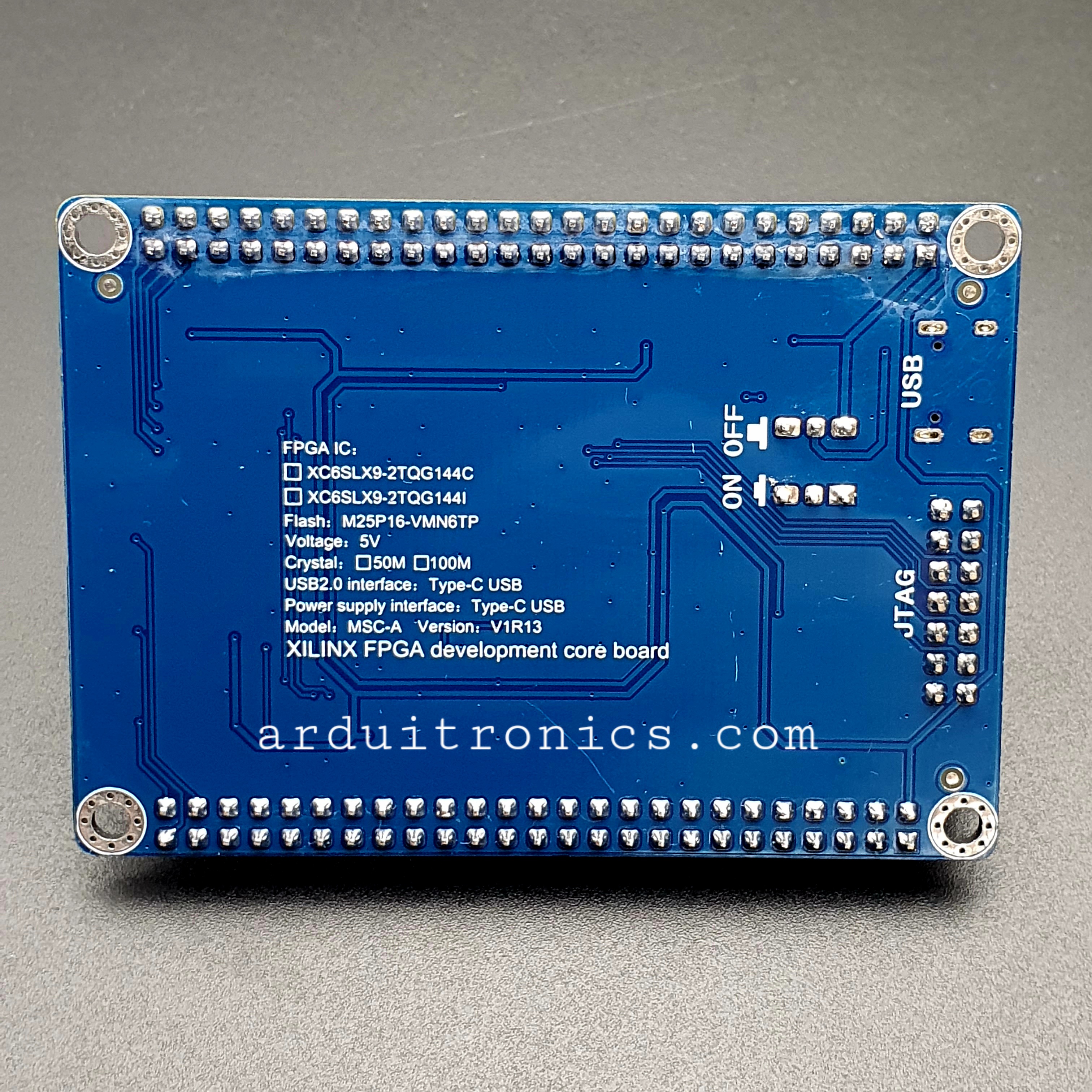 Xilinx Spartan-6 FPGA Development Board (XC6SLX9-2TQG144C) แถมสาย USB และ jumper