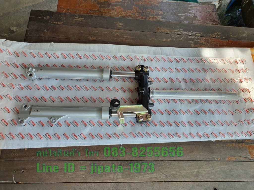 (Fino 125 i) ชุดแผงคอพร้อมโช้คอัพหน้า Yamaha Fino 125 i แท้