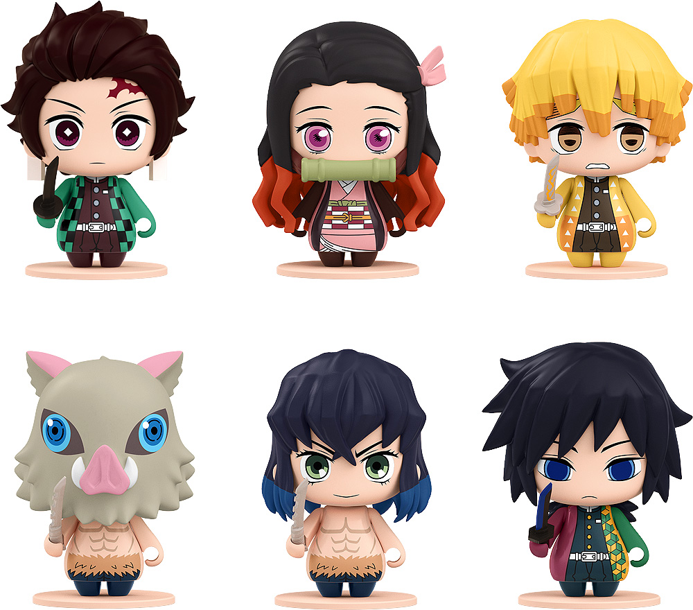 Pocket Maquette: Demon Slayer: Kimetsu no Yaiba 01 (6 แบบ/ชุด)
