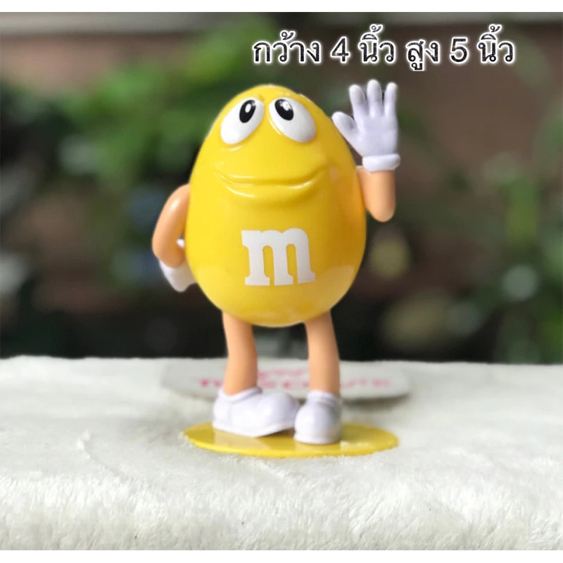 มือสอง ราคาต่อชิ้น โมเดล ตุ๊กตา M&M เอ็ม แอนด์ เอ็ม ฝาหลังเปิดได้ แขนขาขยับไม่ได้ สะสม ตั้งโชว์ ตกแต่งบ้าน