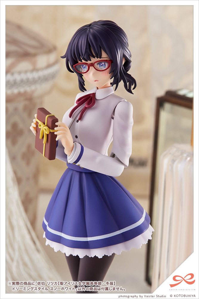 Sousai Shojo Teien 1/10 Ritsuka Saeki [St. Iris Girls' High School Winter Clothes] Dreaming Style Snow White