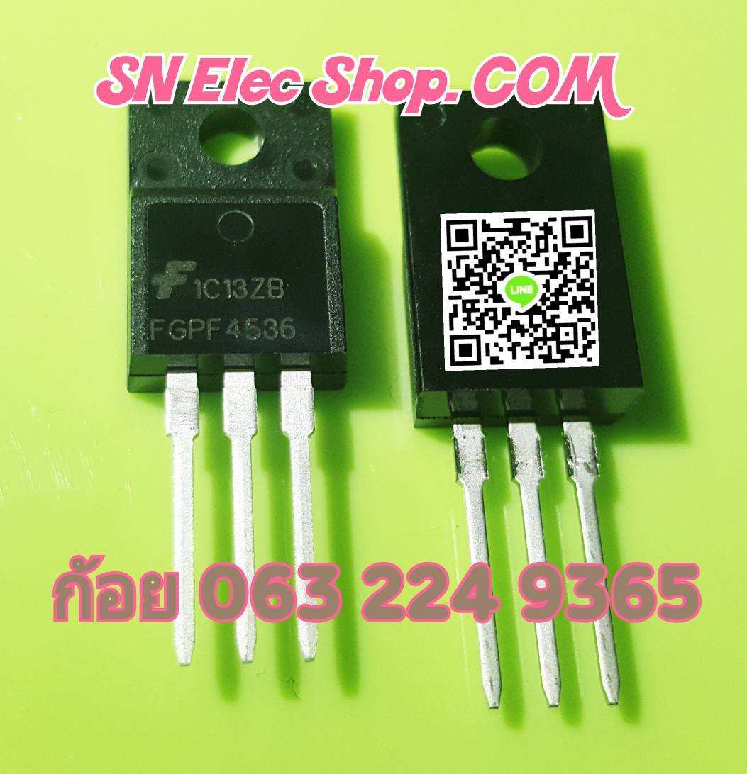 FGPF4536 IGBT 360V 220A TO220 Plasma LCD TV (ผ่านการทดสอบแล้ว ใช้งานได้100%)
