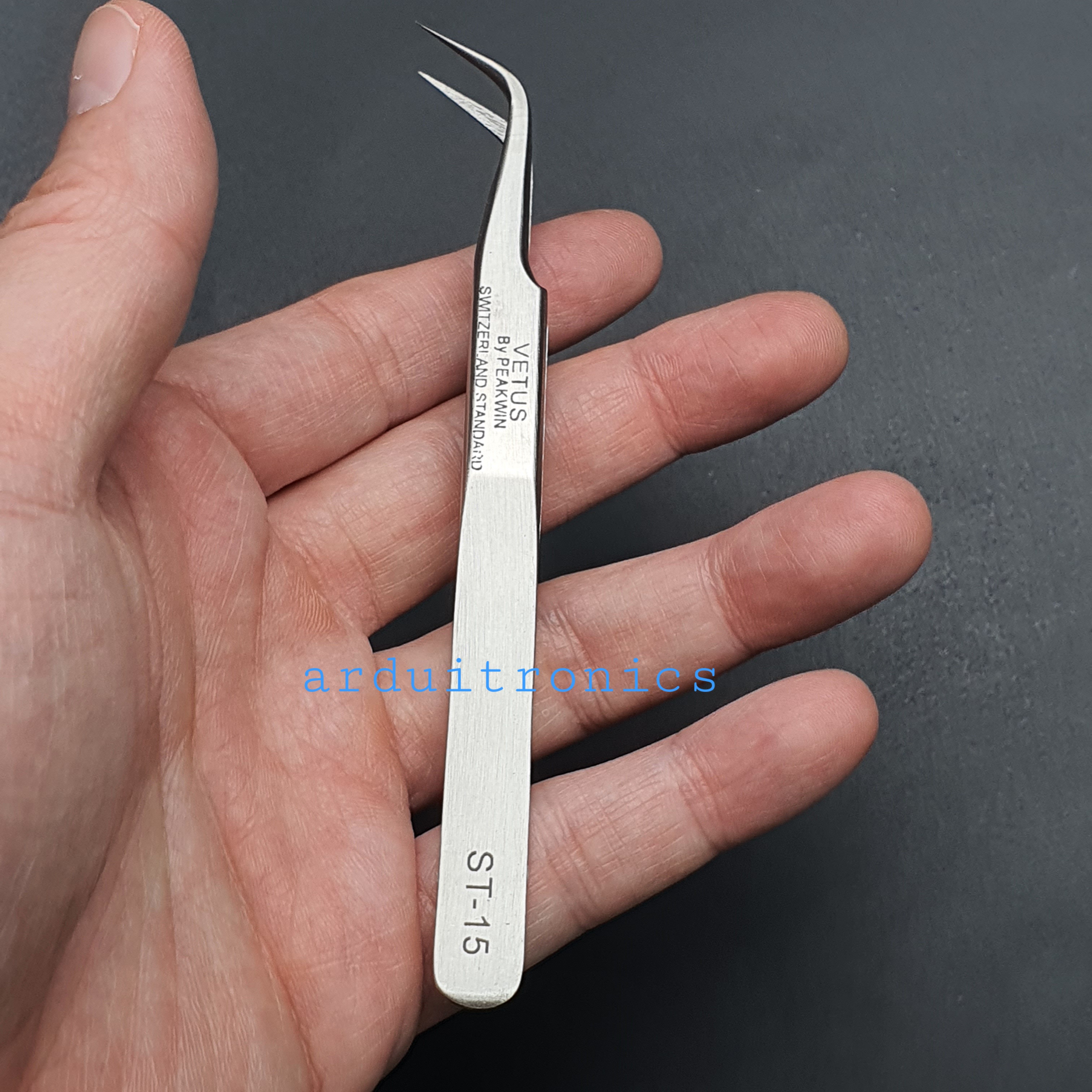 ชุดเซ็ท 8 ชิ้น คีมคีบ (Tweezer) ยี่ห้อ VETUS (ESD10 - ESD17)