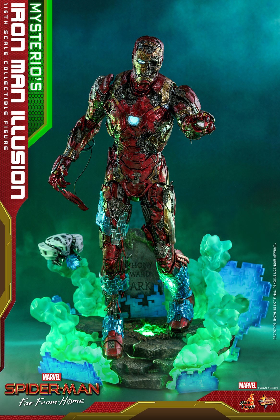 "Pre-Order" Hot Toys Spider Man Far From Home - 1/6th scale Iron Man Illusion