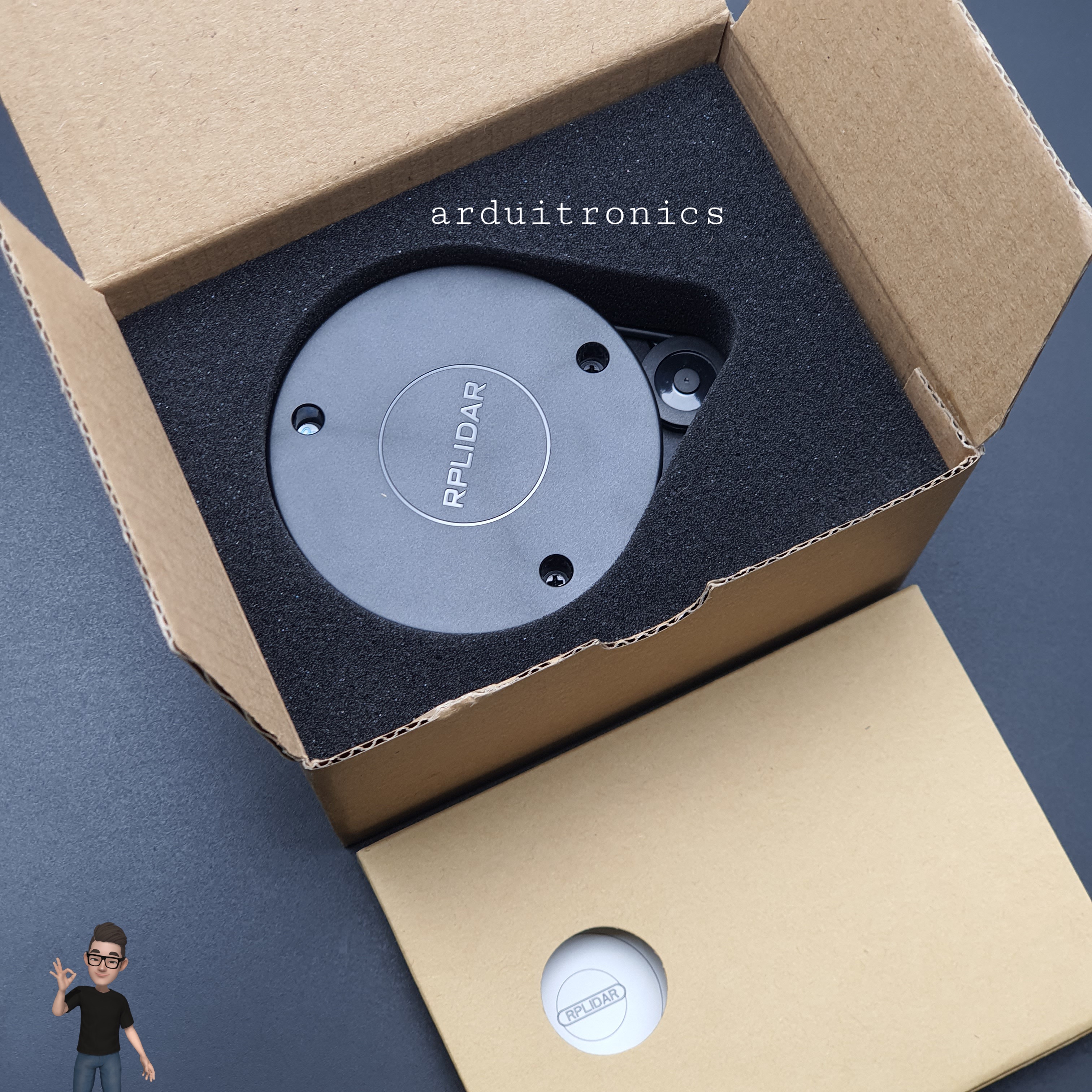 RPLIDAR A1M8-R6 - 360 Degree Laser Scanner Development Kit (ROS Supported)