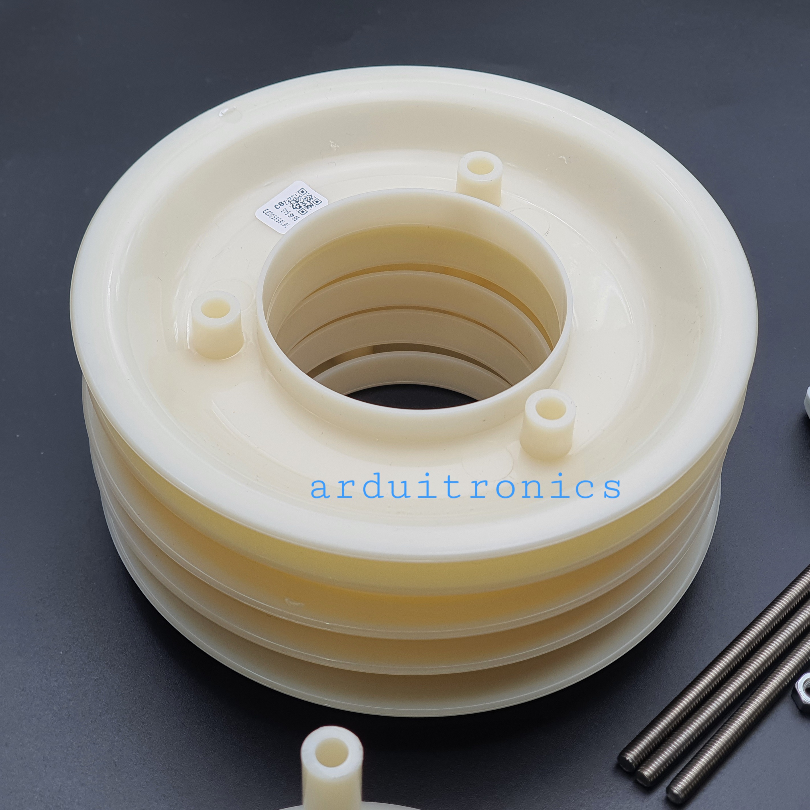 Weather Station Shutter โครงเปล่าไม่มีเซ็นเซอร์ (แผ่นเกร็ดระบายลม 6 แผ่น)