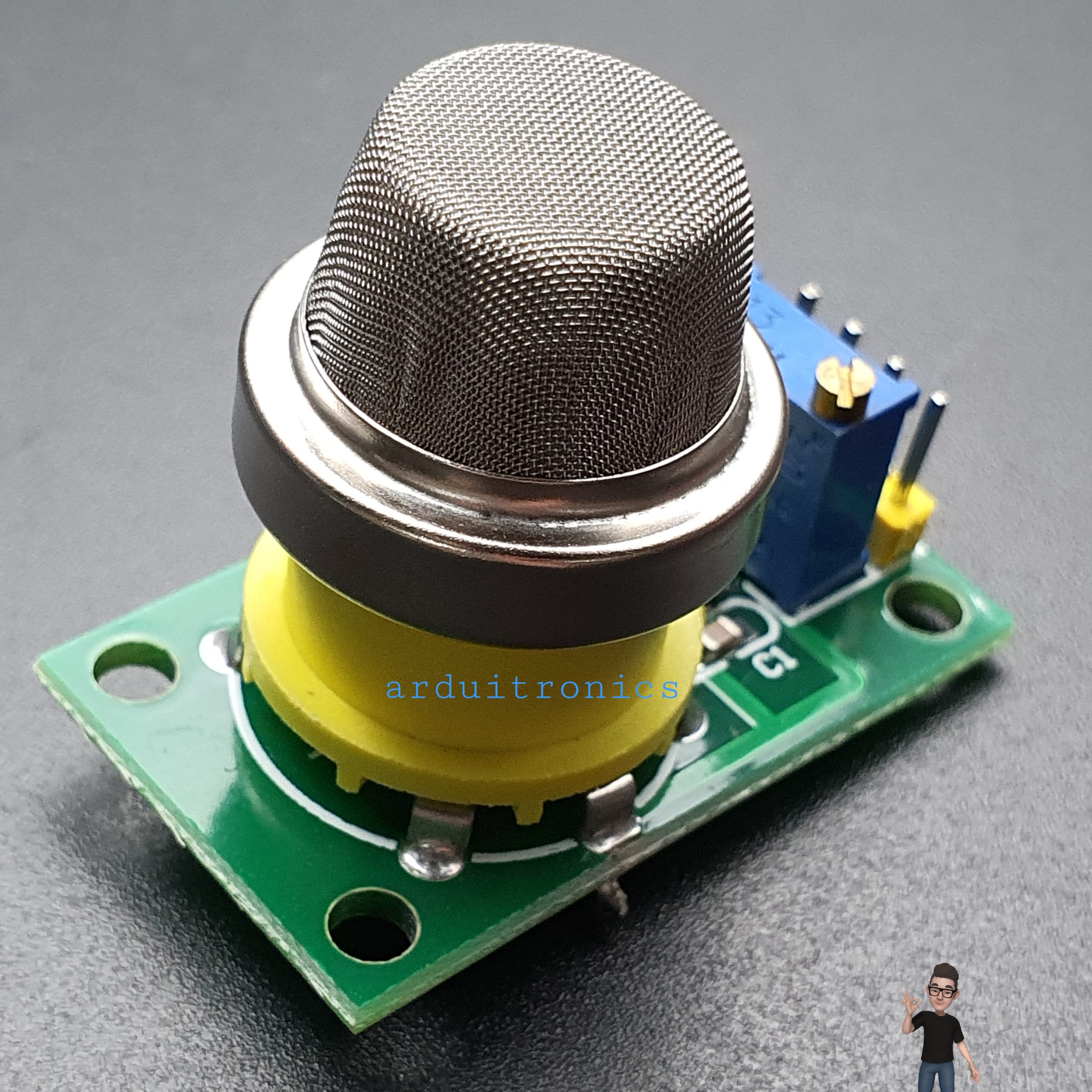 MQ139 Gas Sensor Module (สารทำความเย็น Freon : R11, R22, R113, R134A, R409A, R410A) MQ-139 (PCB สีเขียว)