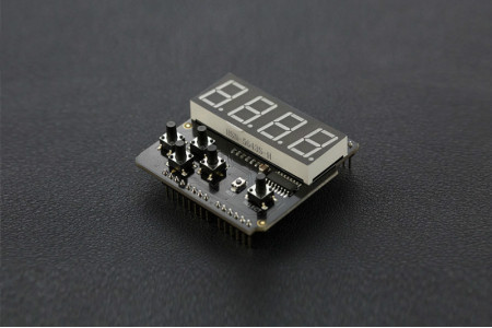 7 Segment LED Keypad Shield For Arduino (ของ DFRobot)