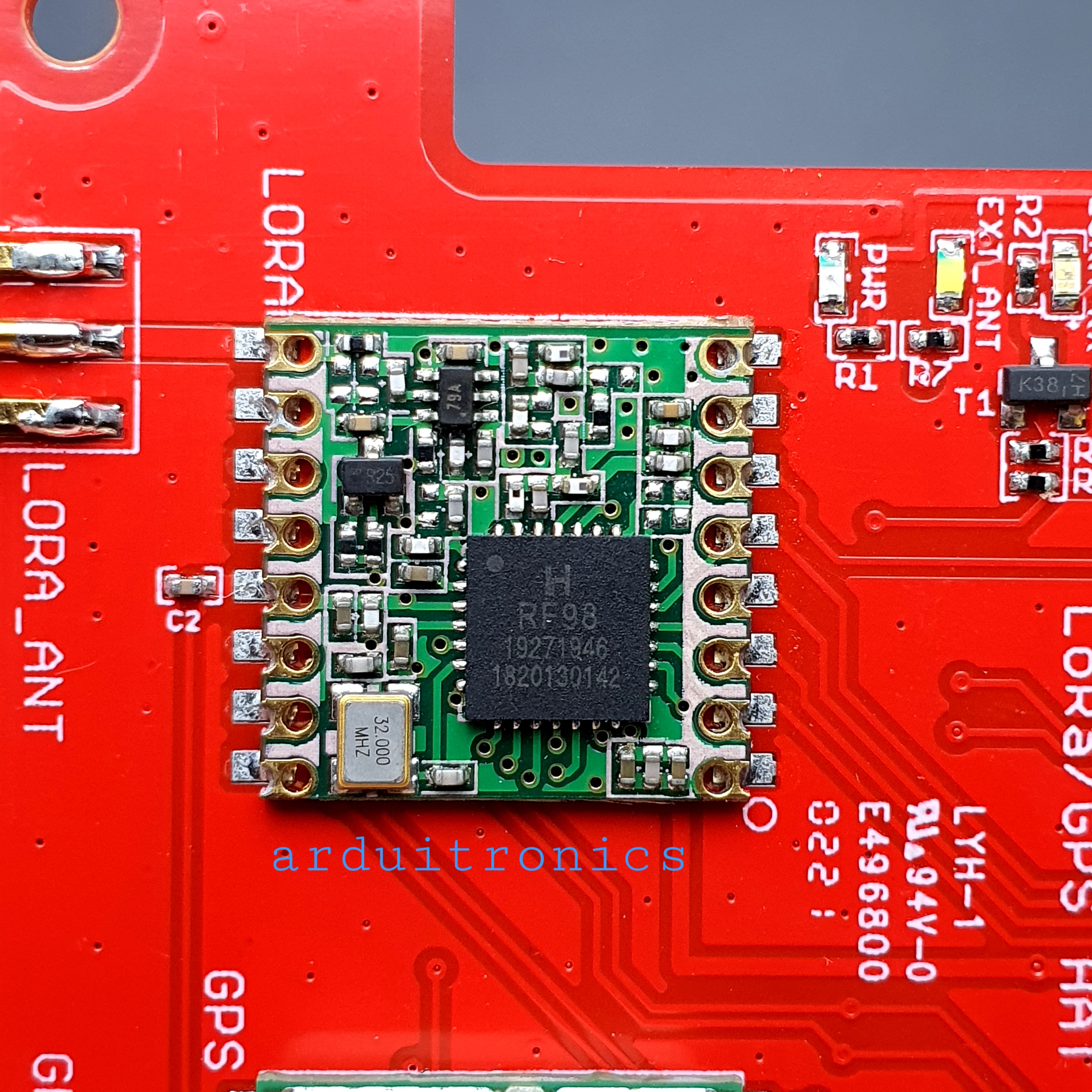 Lora GPS HAT Expansion Module Compatible with Raspberry Pi 433Mhz (Dragino)