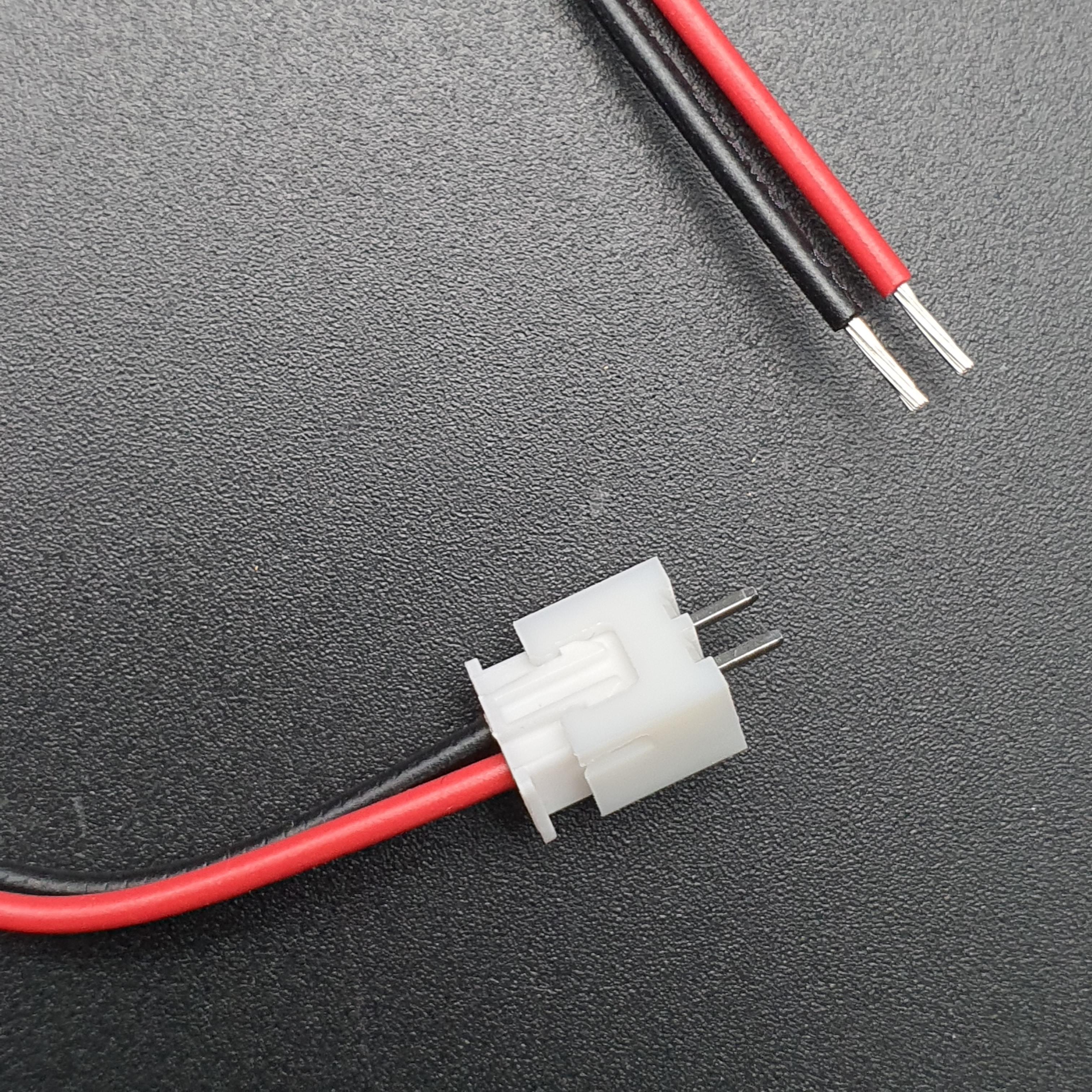 สาย XH2.54 Male Head 2P with Wire + Straight Pin Terminal