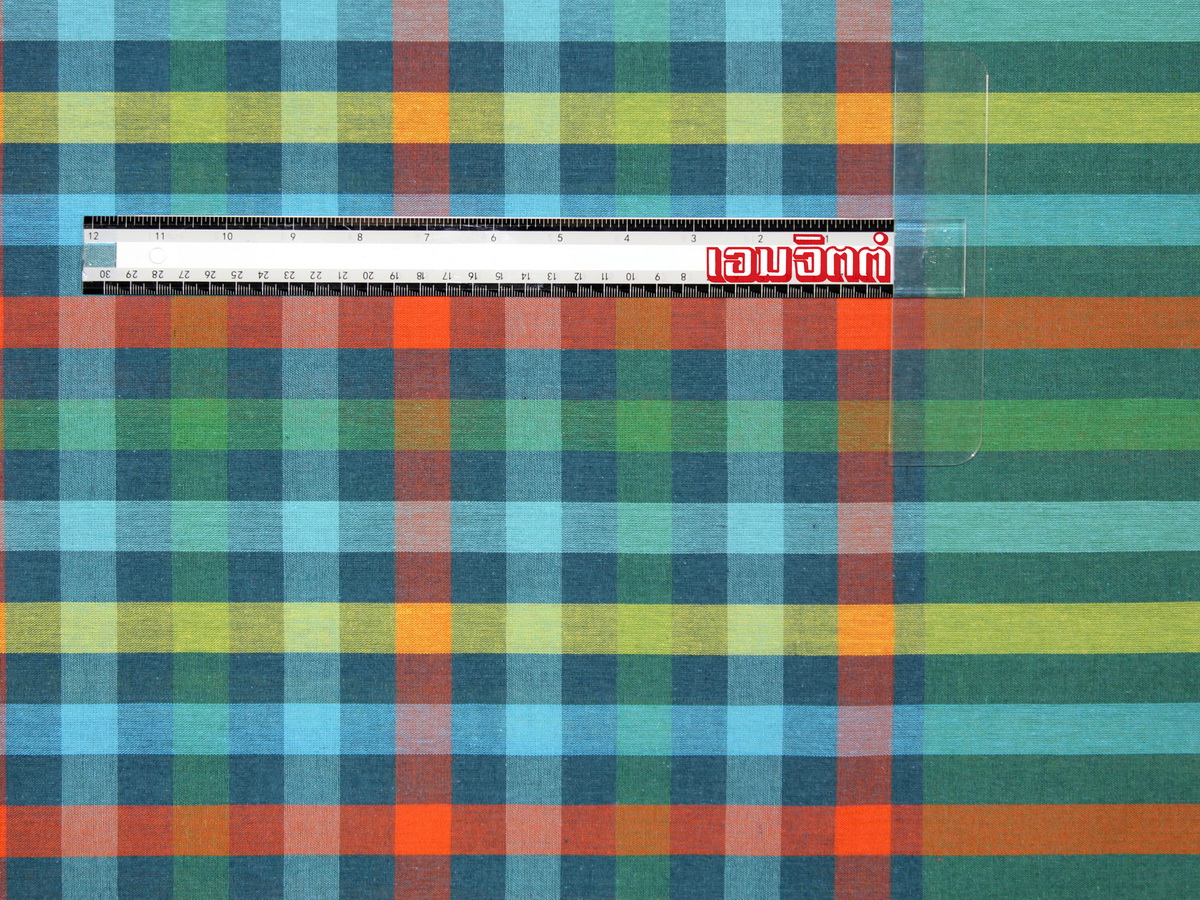 [2ม.] ผ้าขาวม้า TK221 เขียว