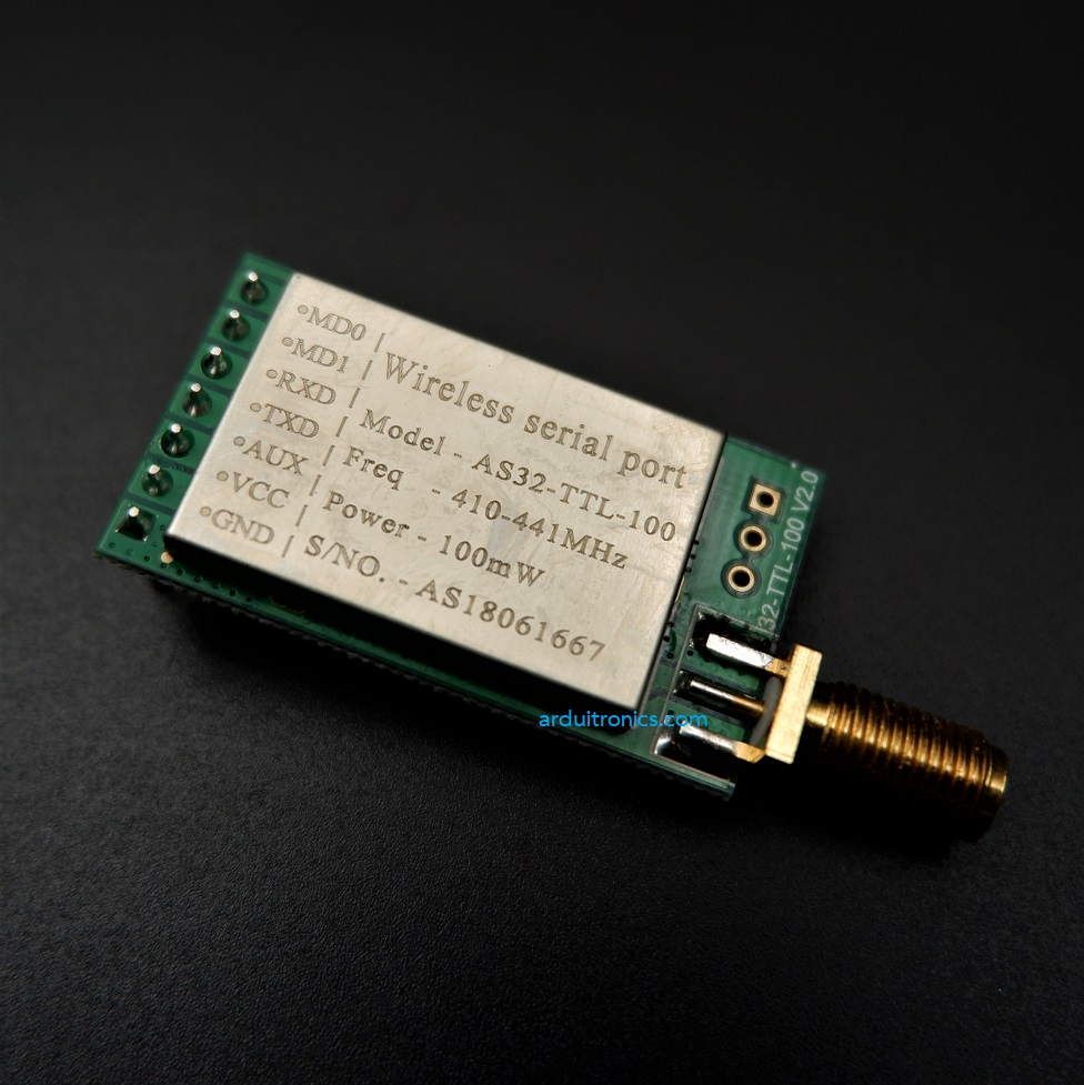 SX1278/SX1276 Wireless Module 433MHz LORA 3km (UART Interface)