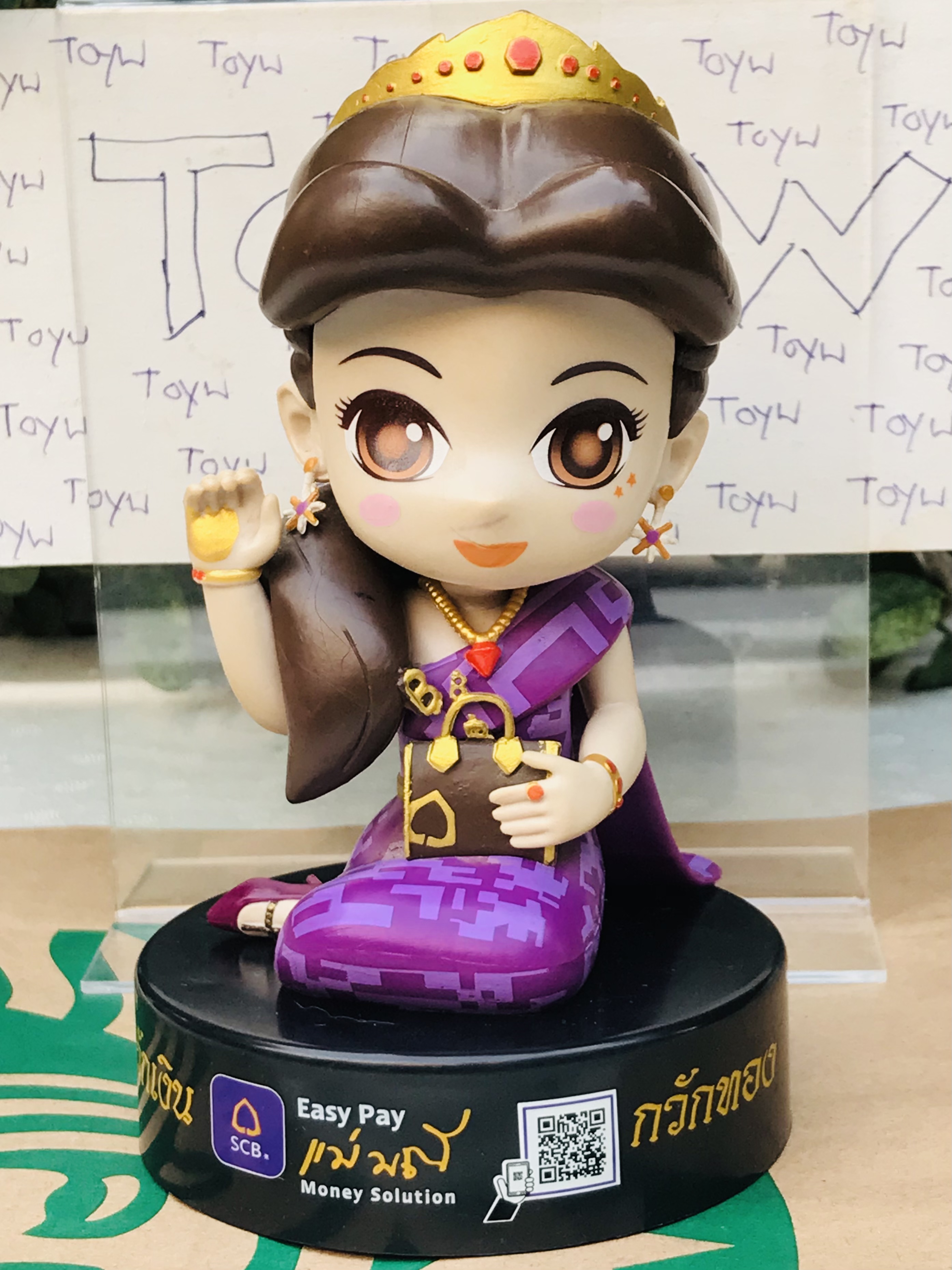 เริ่มต้น 550 บาท โมเดลตุ๊กตาแม่มณี นางกวัก กวักเงิน กวักทอง ธนาคารไทยพาณิชย์ แม่มณี 0฿ แม่มณี 1฿ แม่มณี 2฿