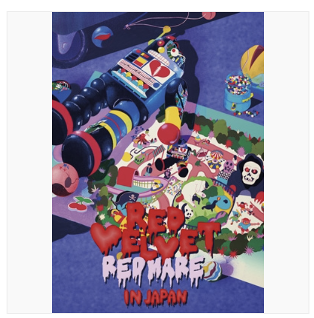 Red Velvet 2nd Concert `redmare`In Japan แบบ Bluray