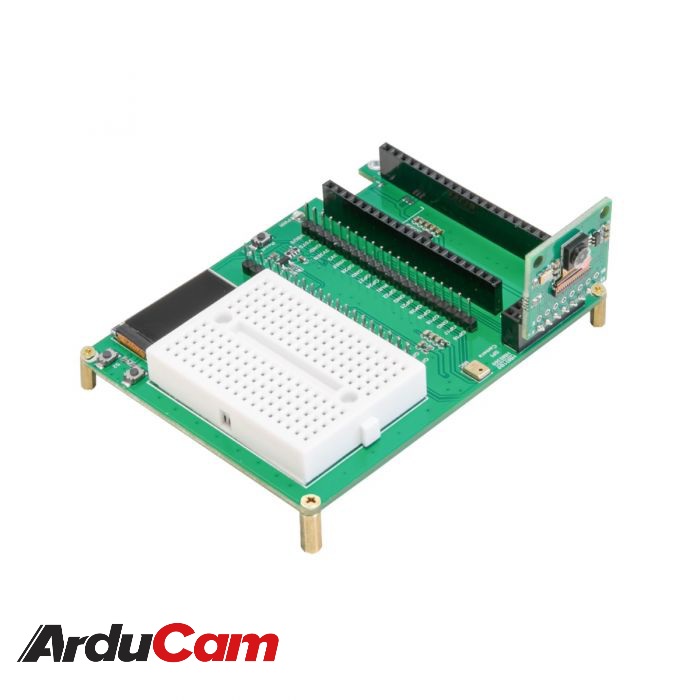 Pico Machine Learning Kit, Base Board and HM01B0 QVGA Camera for Raspberry Pi Pico TensorFlow Lite Micro Examples and Electronic Learning