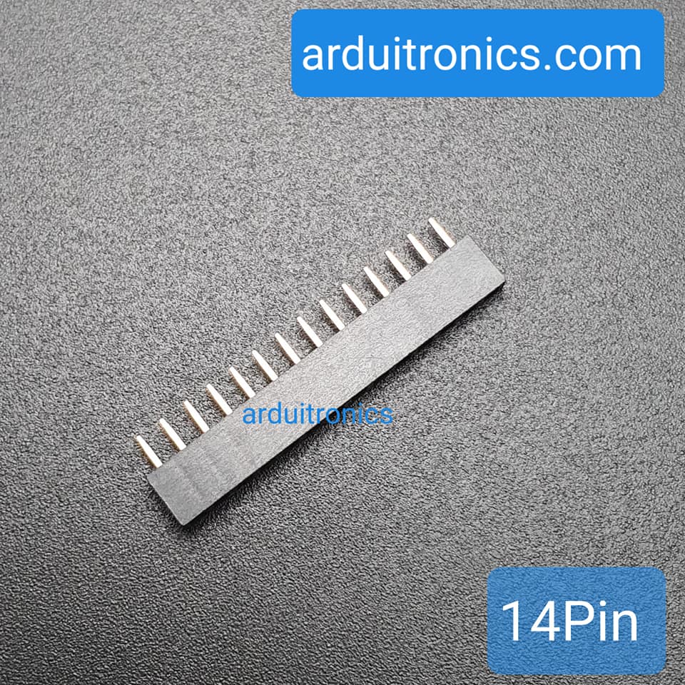 1x14P 2.0mm H4.3mm Pitch Single Row Female