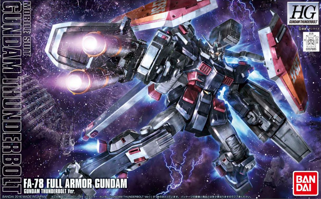 HG 1/144 FA-78 Full Armor Gundam (Gundam Thunderbolt Ver.)