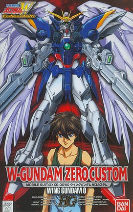 HG 1/100 XXXG-00W0 Wing Gundam Zero Custom