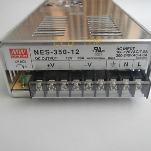 Switching Power Supply 12V 29A 350W (MEAN WELL NES-350-12)