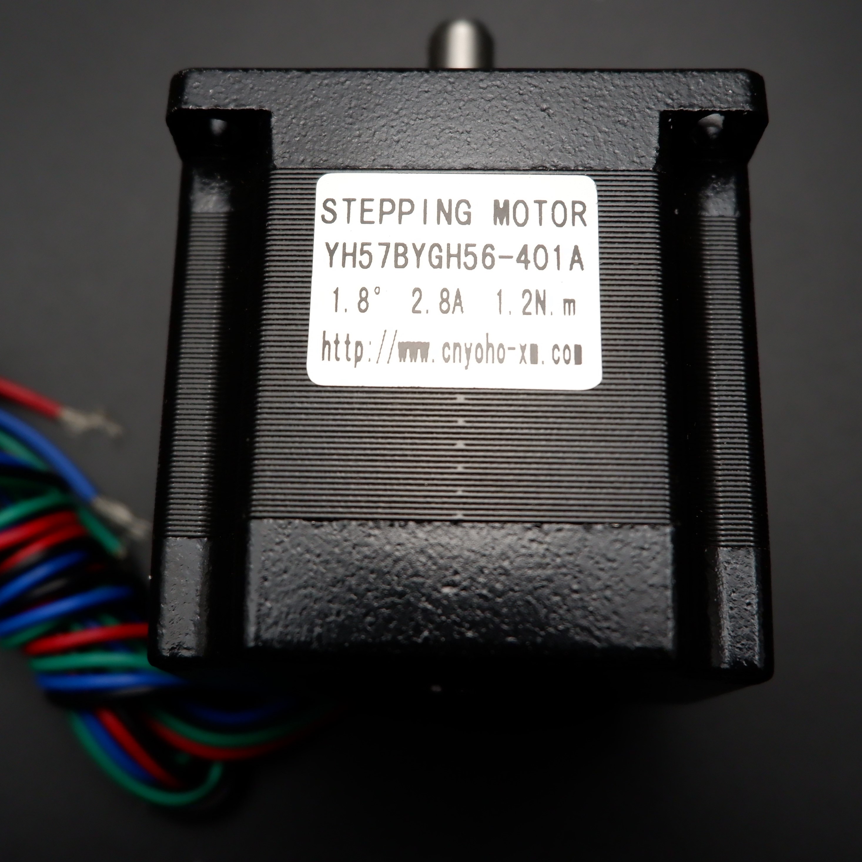Stepping Motor แรงบิด 1.2N.m 2.8A (YH57BYGH56-401A)