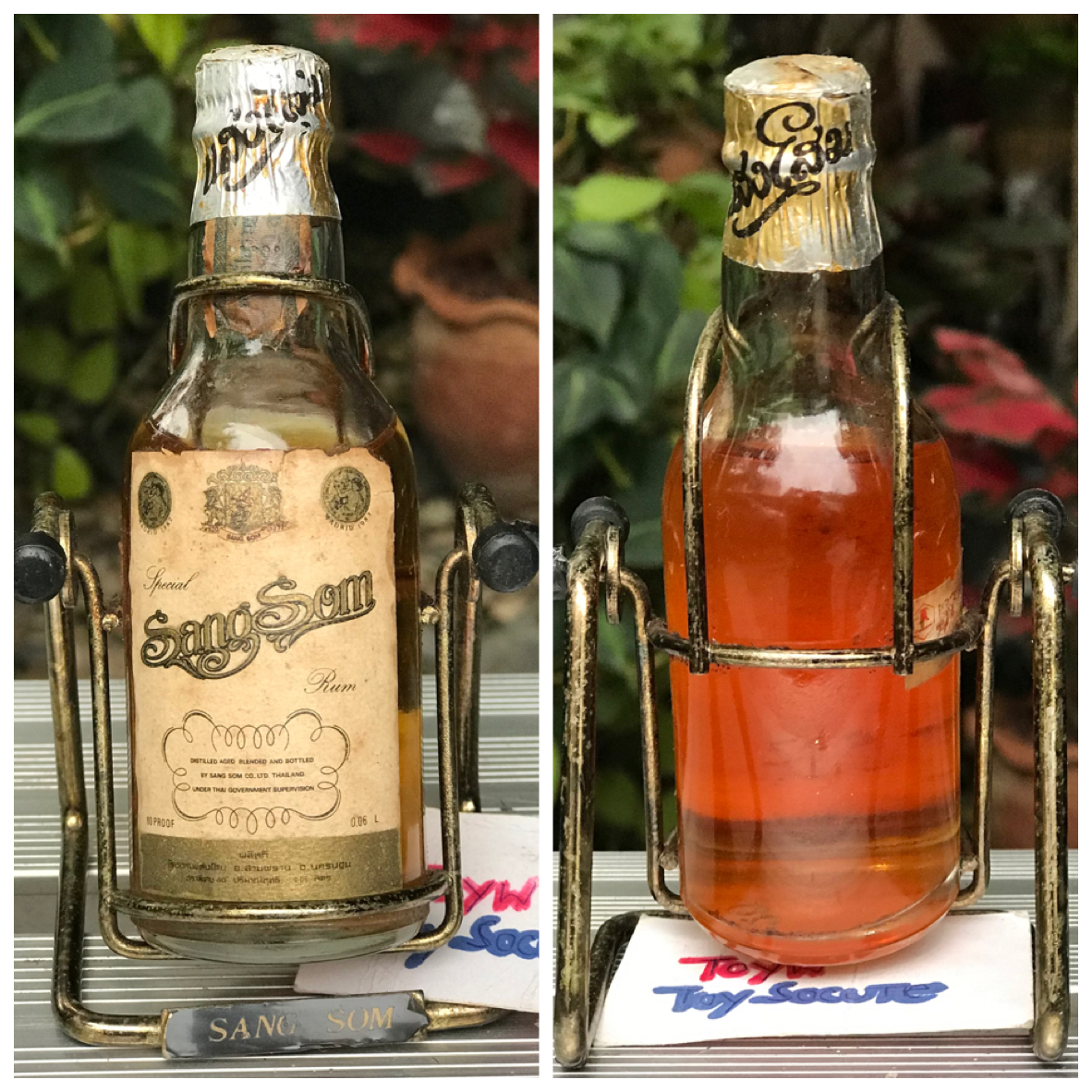 เริ่มต้น 590 บาท ขวดเก่า น้ำเดิม แสงโสม SangSom ของโบราณ สะสม เข้าตู้โชว์สวยๆ