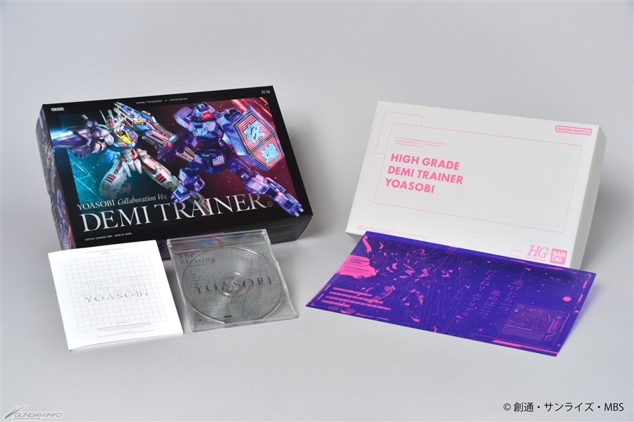 CD Opening YOASOBI "The Blessing" Limited Edition + YOASOBI Collacoration Ver. Demi Trainer