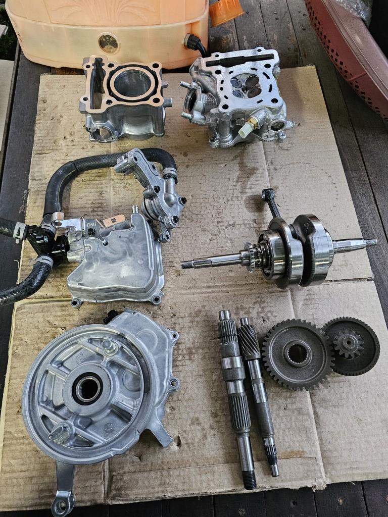 (Aerox) ชุดเครื่องยนต์แบบแยกชิ้น Yamaha Aerox 2021 แท้ (สินค้า Test Run)