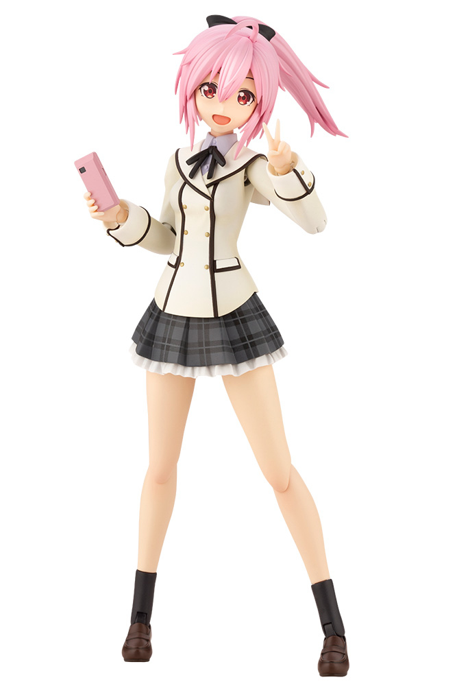 Sousai Shoujo Teien x Frame Arms Girl Ao Gennai [Wakaba Girls High School Winter Clothes] Dreaming Style Happy Monochrome