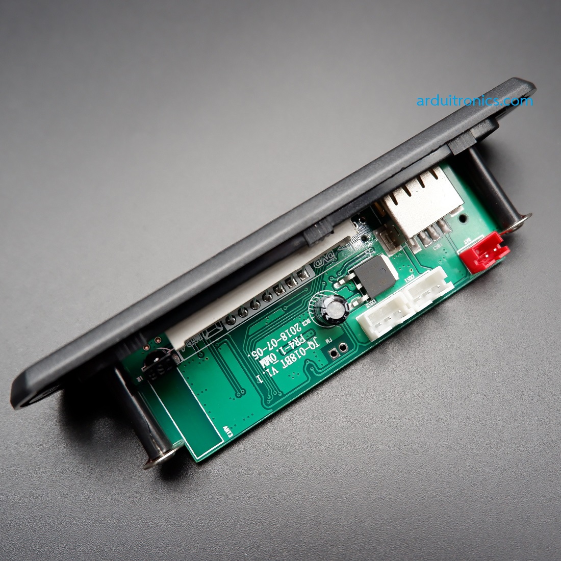 WAV+WMA+MP3 Decoder Board Kit 12V (บอร์ดถอดรหัส WAV + WMA + MP3 การ์ดหน่วยความจำขนาดเล็ก)