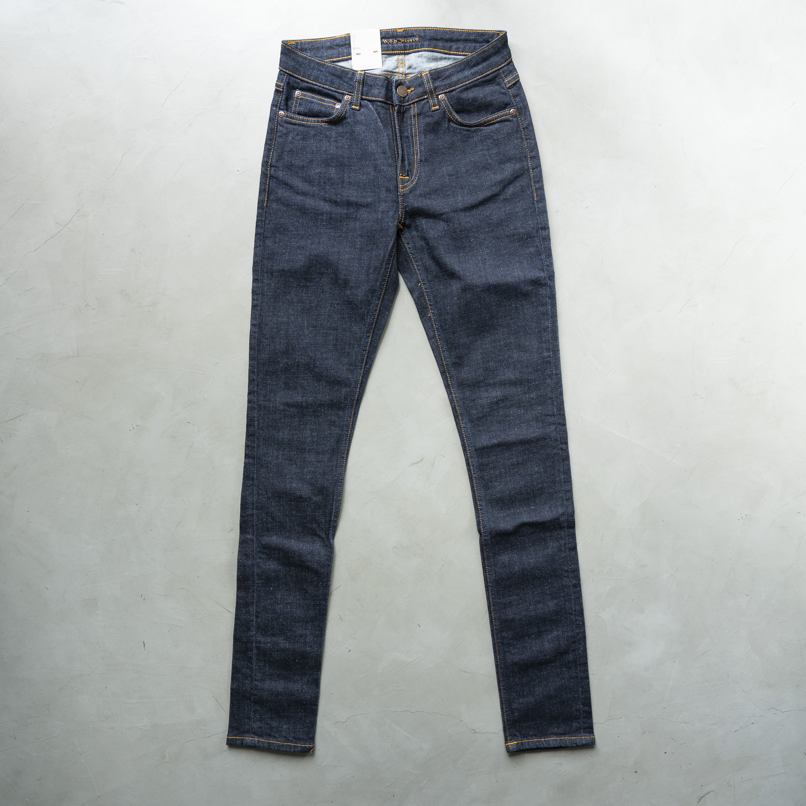 Skinny Lin Rinsed Twill Blue [RARE] ยีนส์ผ้าดิบแช่น้ำ