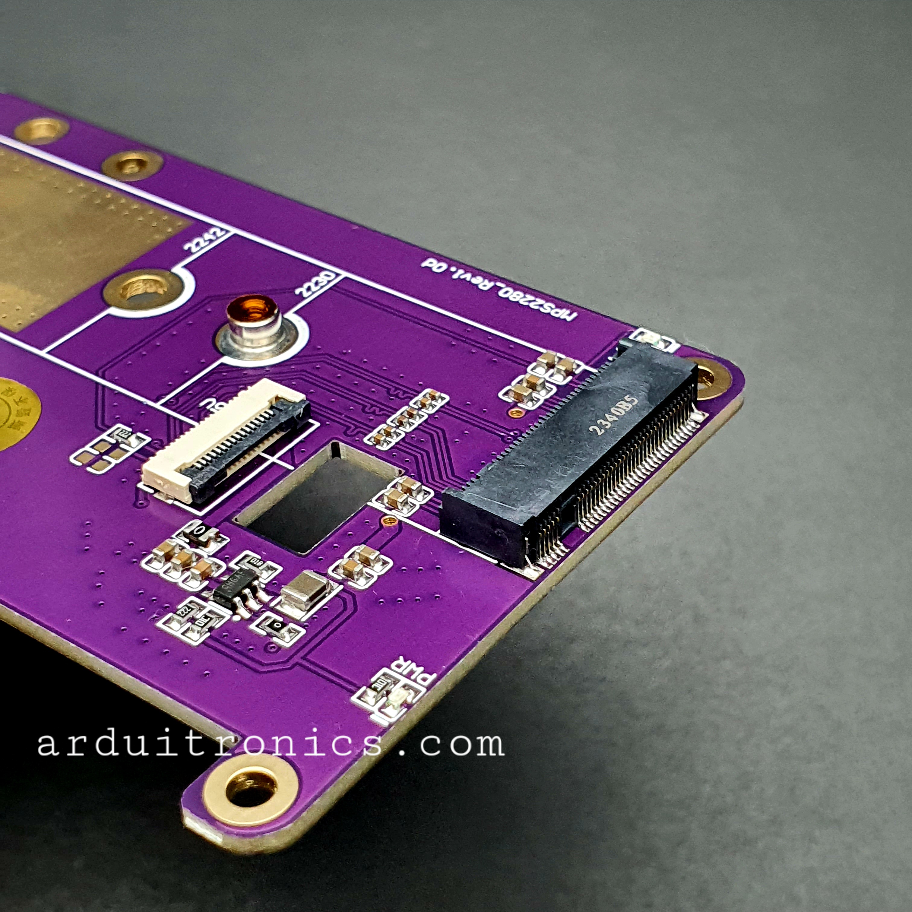 [2230] Raspberry Pi 5 SSD Expansion Board PCIE to M.2 NVME SSD Interface 2230