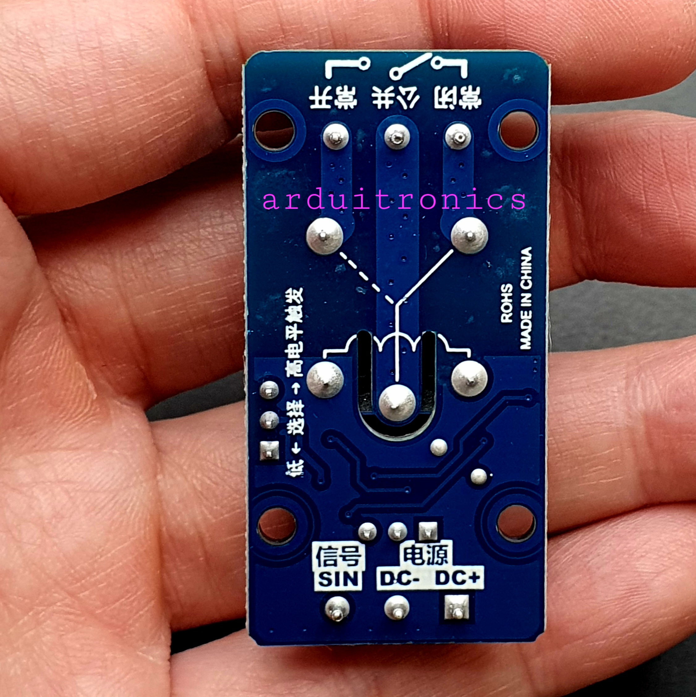 1 Channel Relay Module 24V (High/Low Level Trigger)
