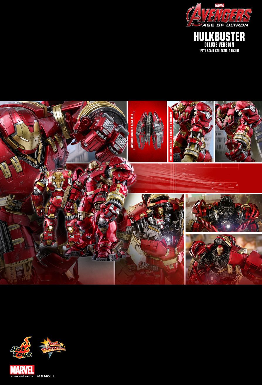 Hot Toys - Hulkbuster: Avengers Age of Ultron (Deluxe Version) 1/6 Scale