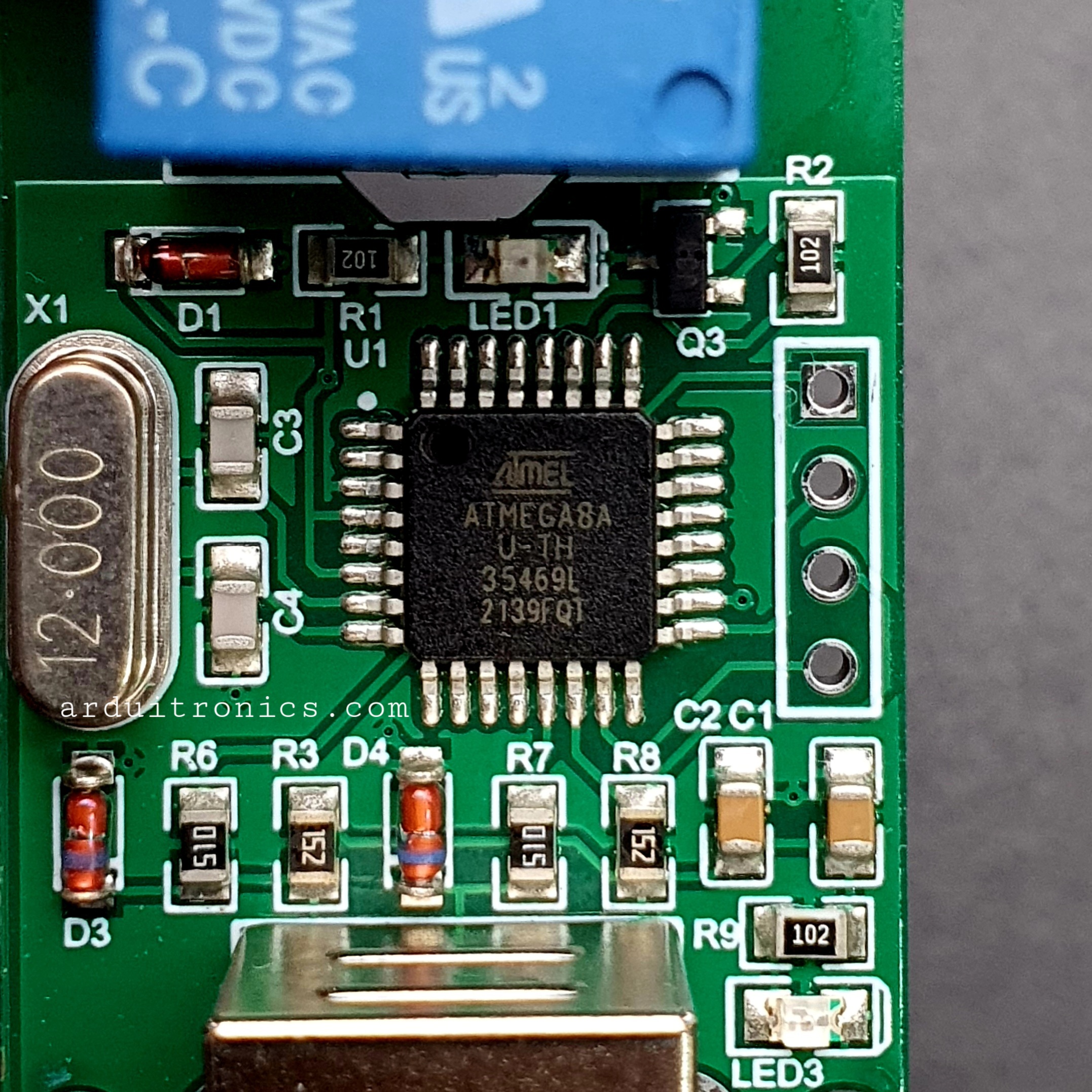 1 Channel 5V USB Relay Board Module Controller (USB Controlled Module)