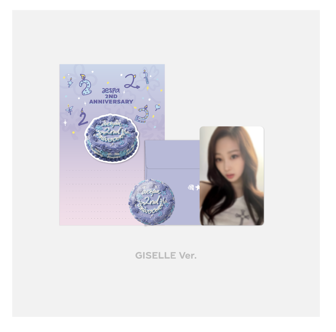 aespa - aespa Debut 2nd Anniversary MD -Birthday Card Package - Giselle