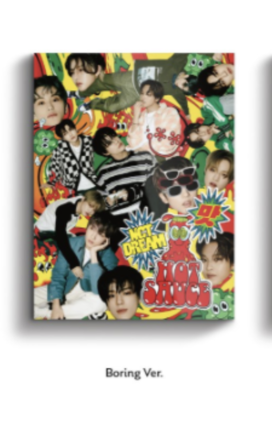 NCT DREAM - Album Vol.1 [맛 (Hot Sauce)] แบบ Photo Book Ver. หน้าปก Boring ver