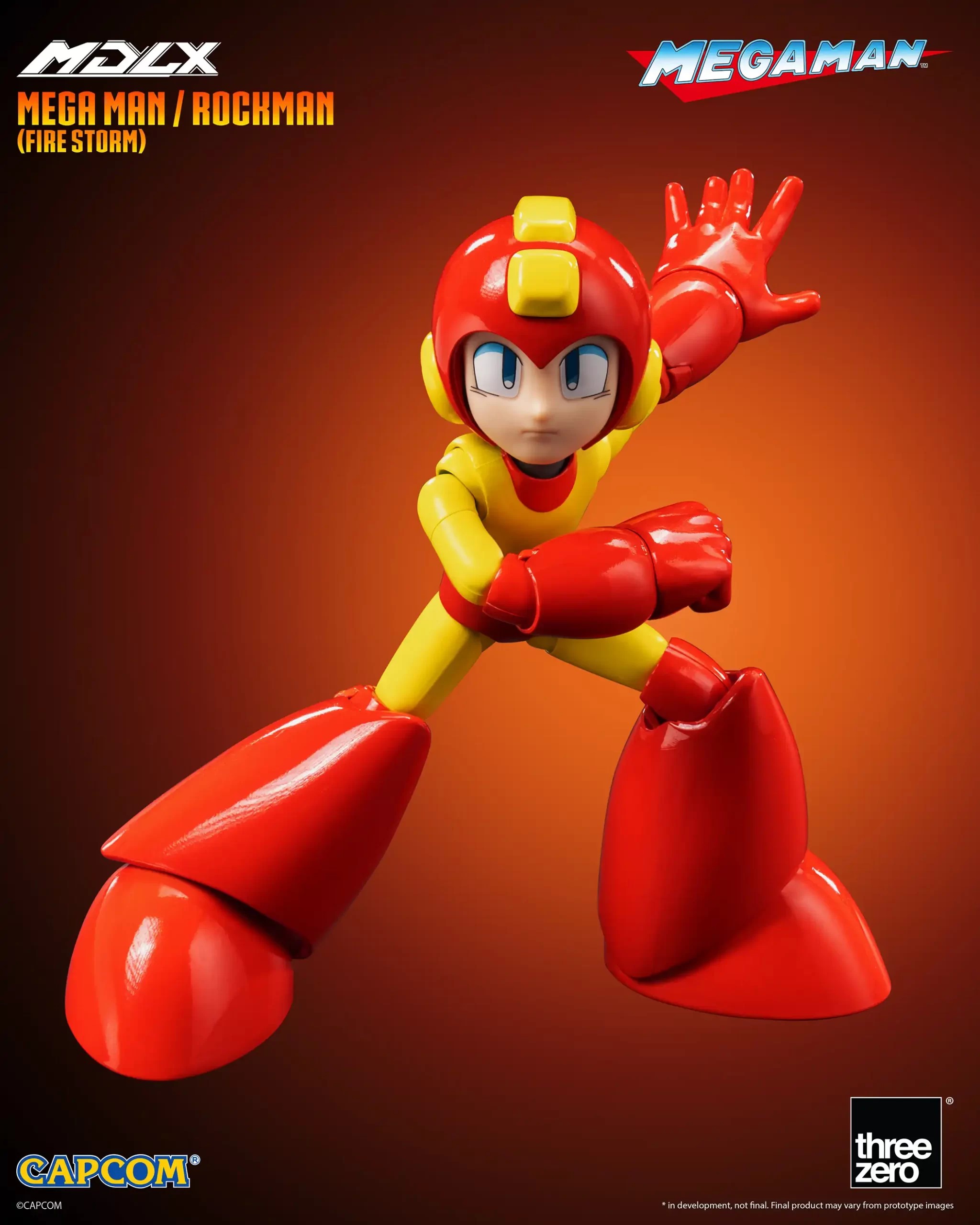 "Pre-Order" MDLX Mega Man / Rockman (Fire Storm)