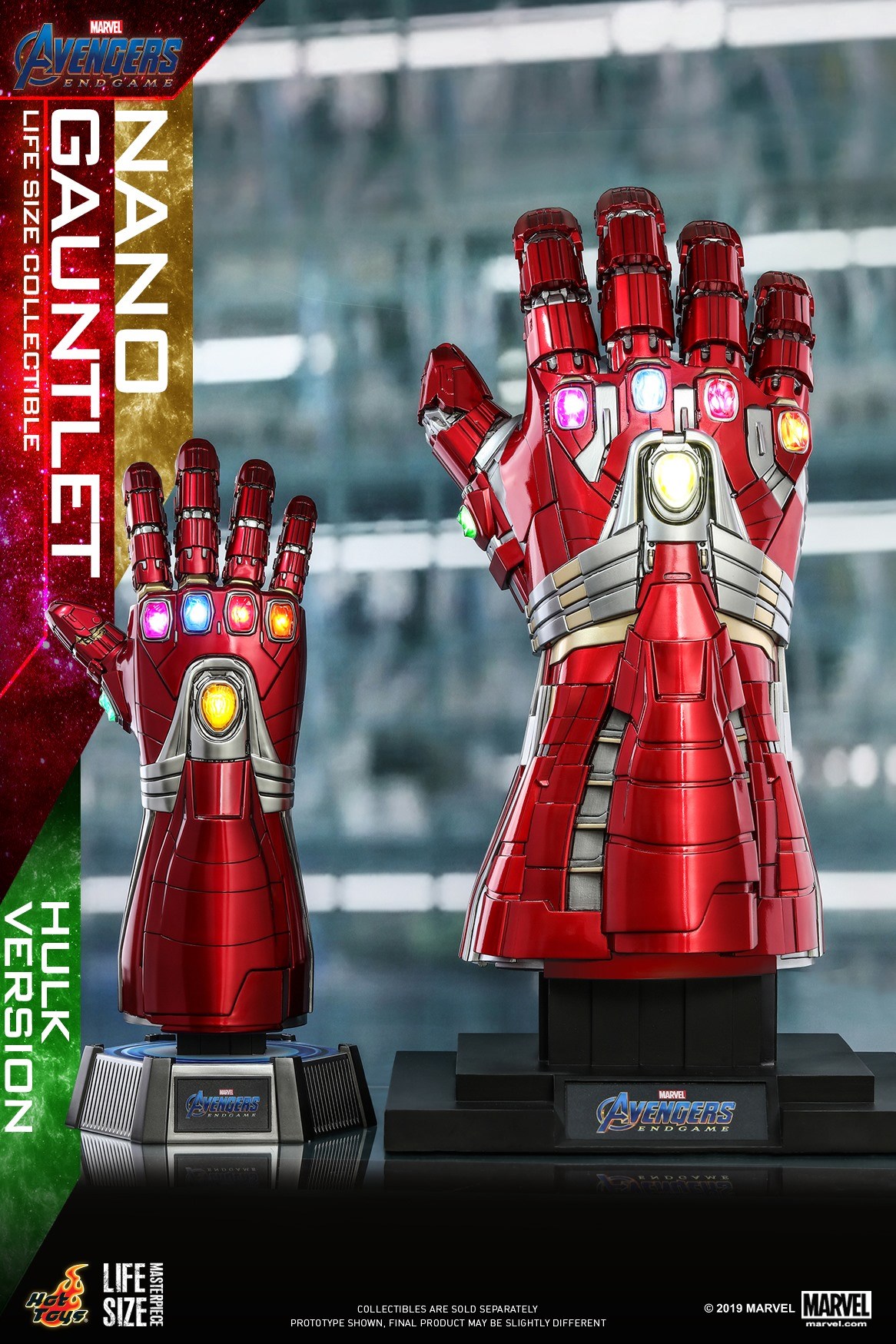 "Pre-Order" Nano Gauntlet: Avengers Endgame 1/1Scale (Hulk Version)