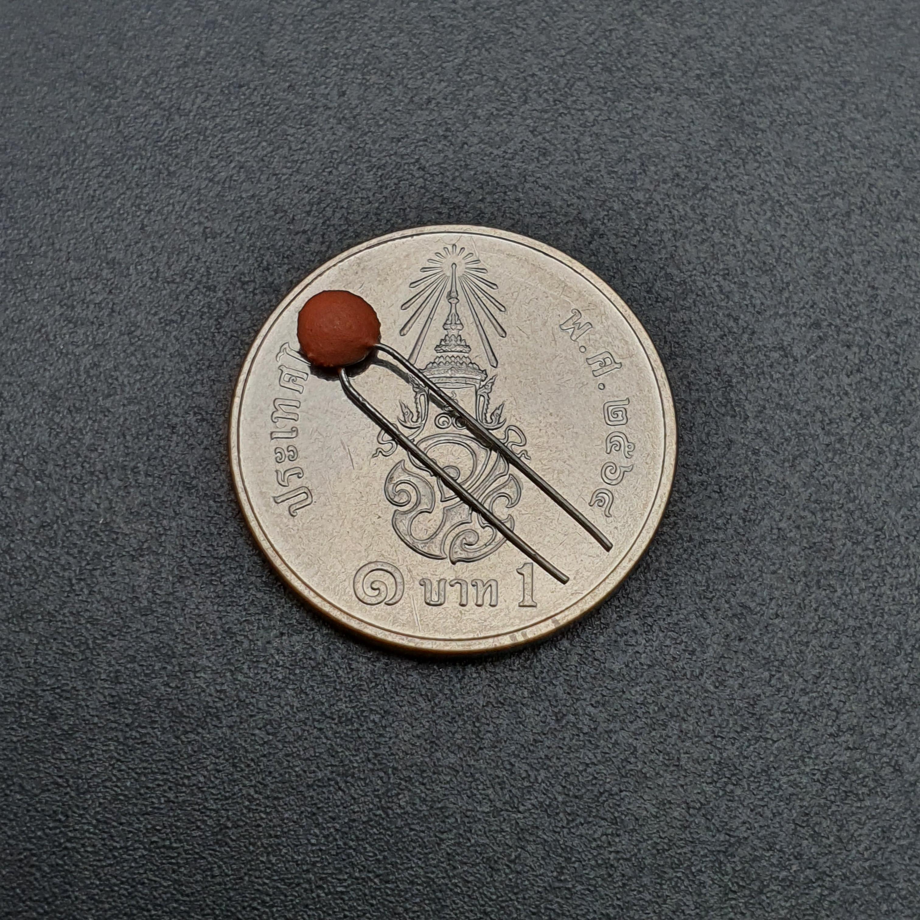 ตัวเก็บประจุ Ceramic Capacitor ตัวเก็บประจุชนิดเซรามิก 0.010 uF 50V (103) จำนวน 1 ชิ้น